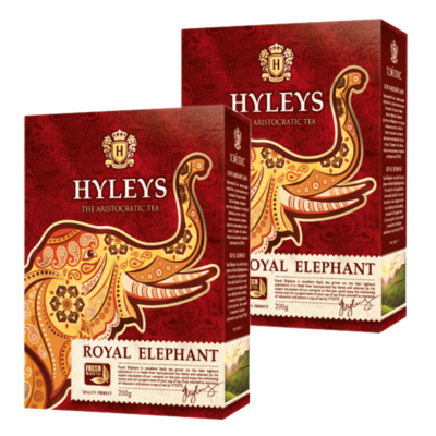 Чай черный Хэйлис Королевский слон 200 грамм 2 штуки