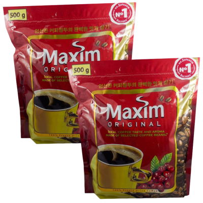 Кофе растворимый  MAXIM  500 грамм 2 штуки