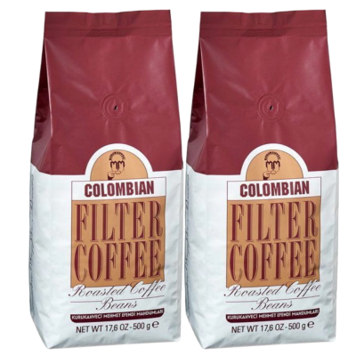 Кофе в зернах Mehmet Efendi Colombian 500 грамм 2 штуки
