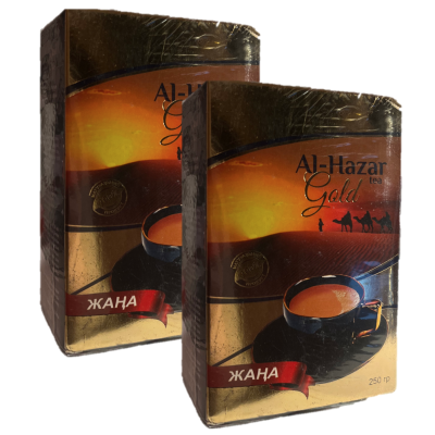 Чай черный гранулированный Ал-Хазар Голд 250 грамм 2 штуки