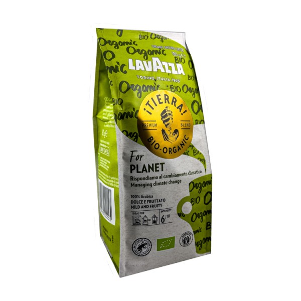 Кофе молотый Lavazza Tierra Bio Organic / Тиерра Био Органик / 180 грамм