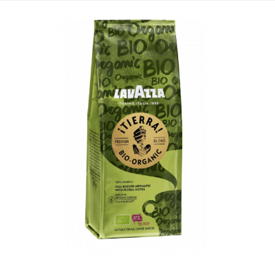 Кофе молотый Lavazza Tierra Bio Organic / Тиерра Био Органик / 180 грамм