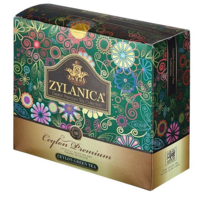 Чай зеленый Zylanica Ceylon Premium Collectoin 100 пакетиков