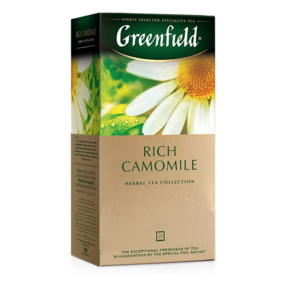 Чай травяной Greenfield  Rich Camomile 25 пакетиков