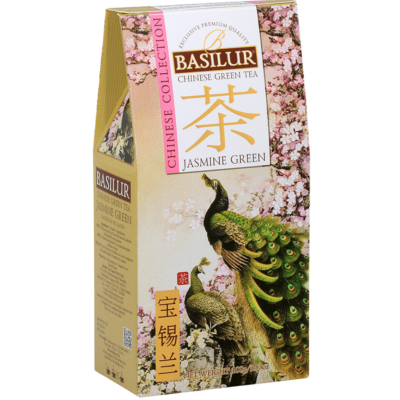 Чай зеленый Базилур с жасмином 100 грамм