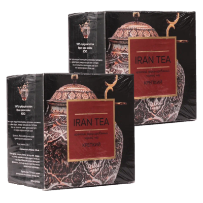 Чай черный гранулированный Иранский крепкий 250 грамм 2 штуки