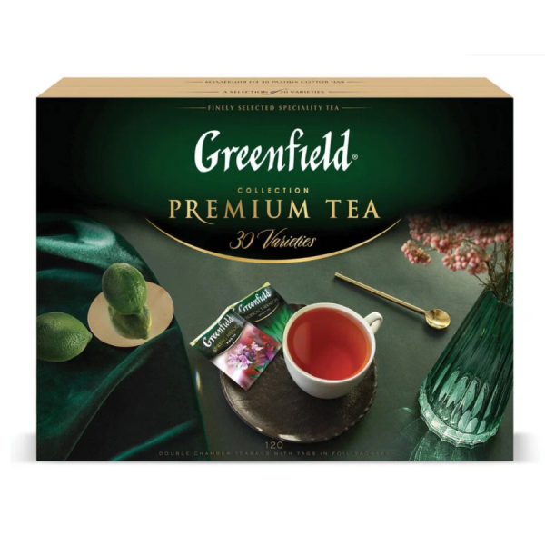 Чай Greenfield Коллекция 30 видов (120 пакетиков)