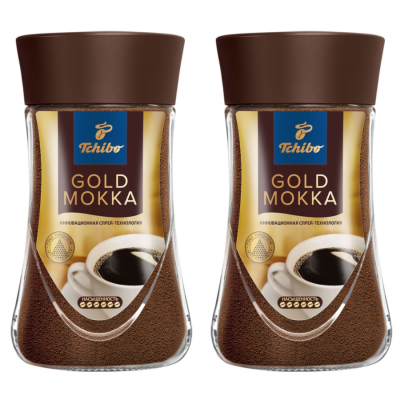 Кофе растворимый Tchibo Gold Mokka 95 грамм  2 шт