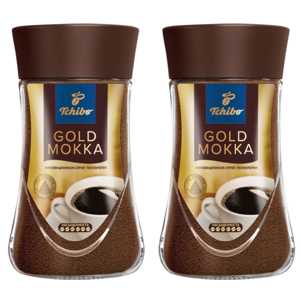 Кофе растворимый Tchibo Gold Mokka 95 грамм  2 шт