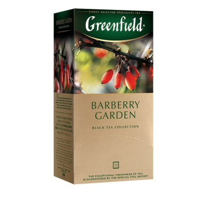 Чай черный Greenfield Barberry Garden 25 пакетиков