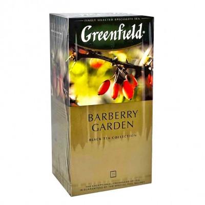 Чай Гринфилд Barberry Garden 25 пакетиков