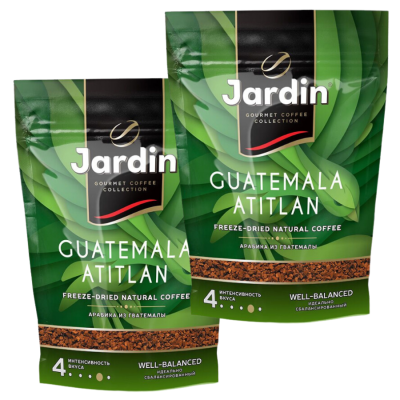 Кофе растворимый Jardin Гватемала Атитлан 150 грамм пакет 2 штуки