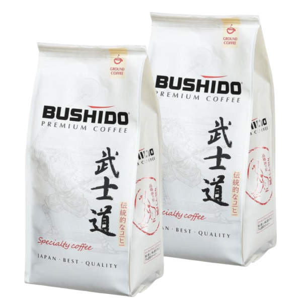 Кофе молотый Bushido Specialty 227 грамм 2 штуки