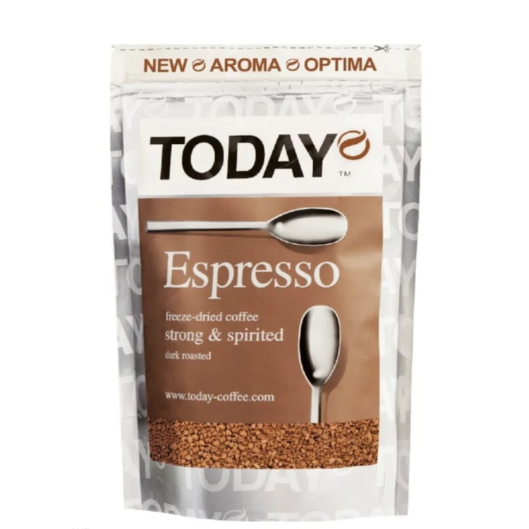 Эспрессо цена. Кофе Тудей Pure Arabica м/у 75 г. Кофе растворимый today Espresso, 75г. Кофе р тудэй эспрессо 95 г. Кофе Тудей in Fi м/у 75.