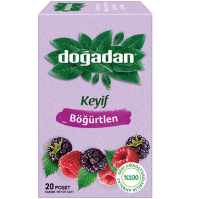 Чай турецкий Dogadan с ежевикой 20 пакетиков