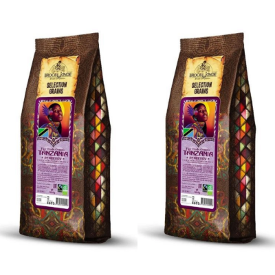 Кофе в зернах Broceliande Tanzania 1 кг 2 штуки