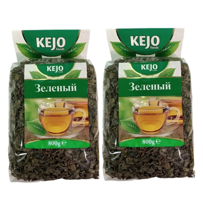 Чай зеленый Kejo 800 грамм 2 штуки