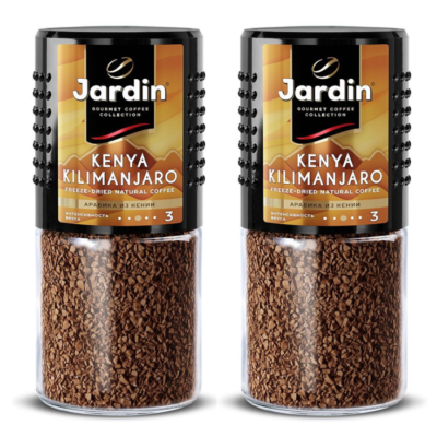 Кофе растворимый Jardin 100 грамм Кения Килиманджаро №3 2 штуки