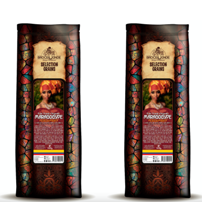 Кофе в зернах Broceliande Maragogype Colombie 950 грамм 2 штуки