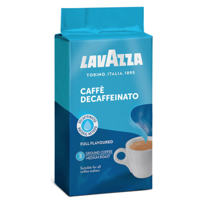 Кофе Lavazza Decaffeinato 250 грамм молотый