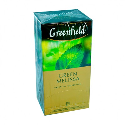 Чай Гринфилд Green Melissa 25 пакетиков