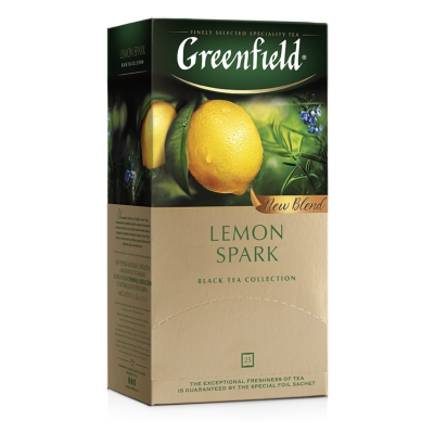 Чай черный Greenfield Lemon Spark 25 пакетиков