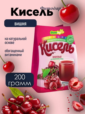 Кисель Фитодар Вишневый 200 грамм