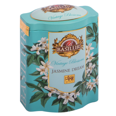 Чай черный Basilur Винтажные цветы "Жасминовая мечта" 100г (ж/б)