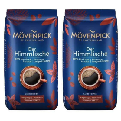 Кофе в зернах Movenpick Der Himmlische 500 грамм 2 штуки