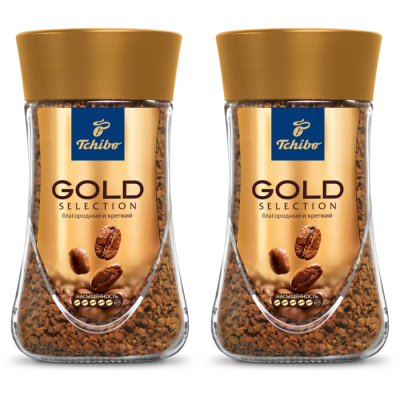 Кофе растворимый Tchibo Gold 47 грамм 2 штуки