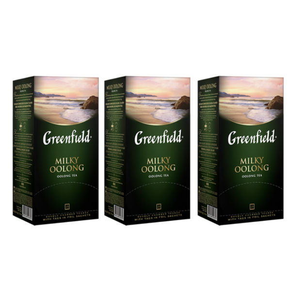 Спайка чай оолонг Greenfield Milky Oolong 25 пакетиков*3