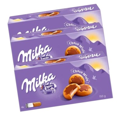 Печенье Милка Чоко Минис 150 грамм 3 штуки