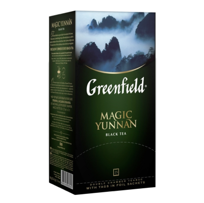 Чай черный Greenfield Magic Yunnan 25 пакетиков