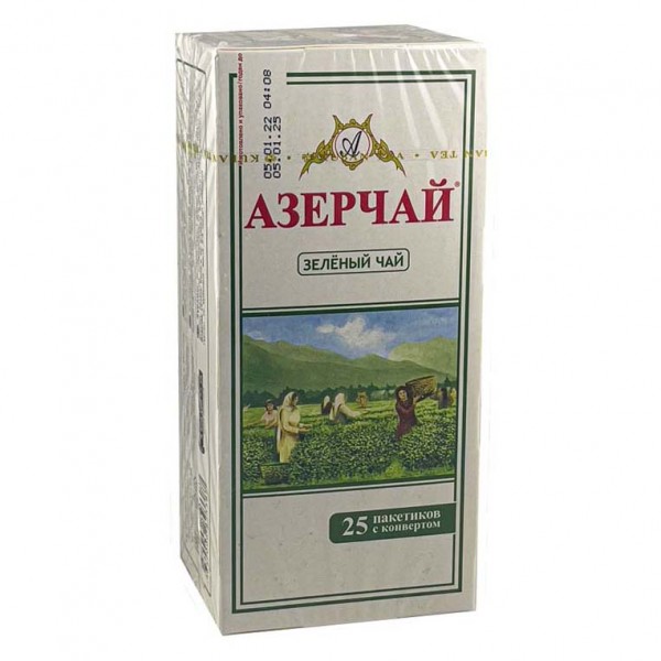 Азерчай зеленый  25 пакетиков