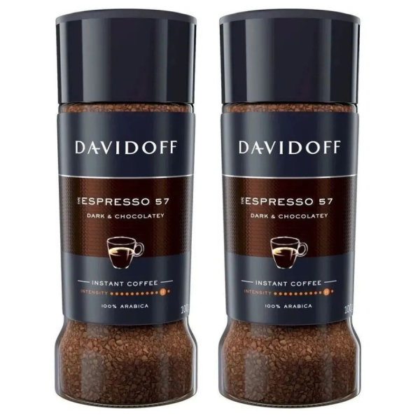 Кофе растворимый Давыдофф Эспрессо 100 грамм 2 штуки