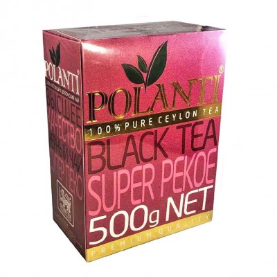 Чай черный Поланти SUPER PEKOE 500 грамм 