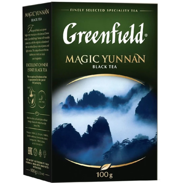 Чай черный Greenfield  Magic Yunnan 100 грамм