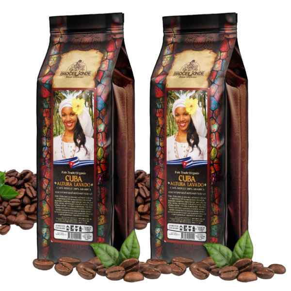 Кофе молотый Broceliande Cuba 250 грамм 2 штуки