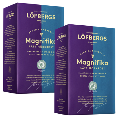 Кофе молотый Lofbergs Magnifica 500 грамм 2 штуки
