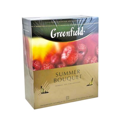Чай Гринфилд Summer Bouquet 100 пакетиков