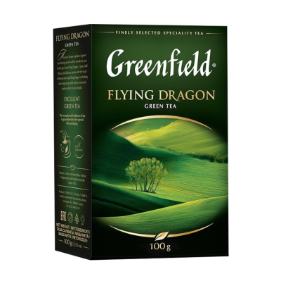 Чай зеленый Greenfield Flying Dragon 100 грамм