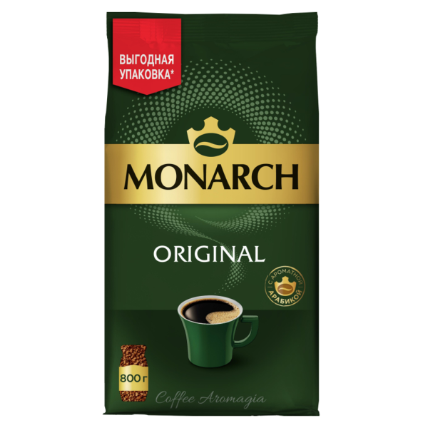 Кофе растворимый Monarch Оригинал 800 грамм