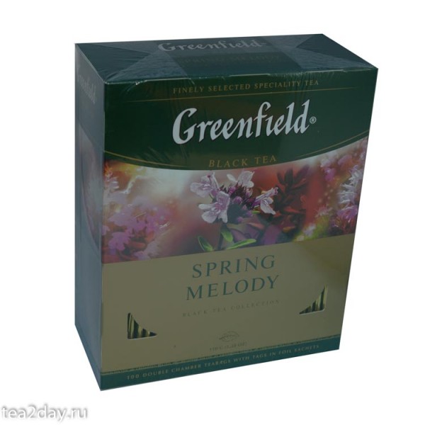 Чай Гринфилд Spring Melody 100 пакетиков