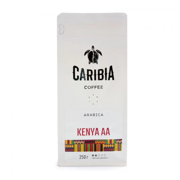 Кофе зерновой Карибия Кения 250 грамм