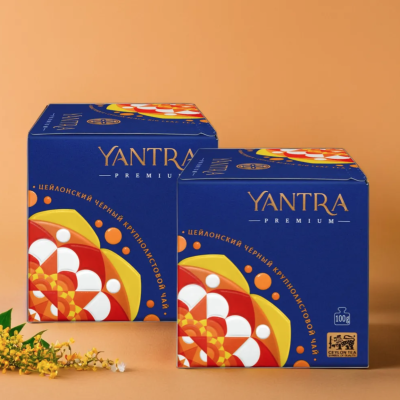 Чай черный Yantra Премиум OPA, 100 грамм 2 штуки