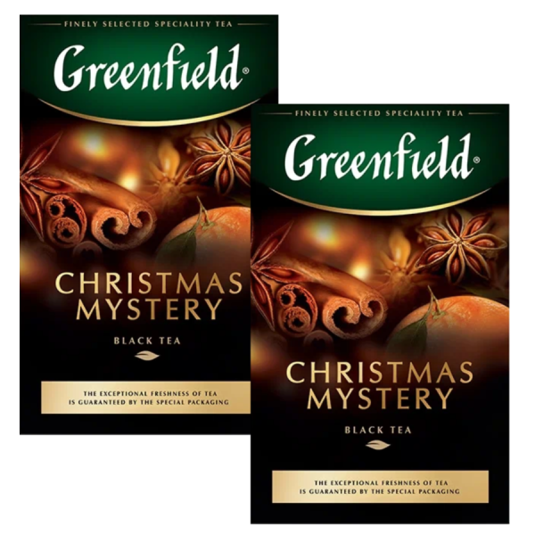 Чай черный Greenfield Christmas Mystery 100 грамм 2 штуки