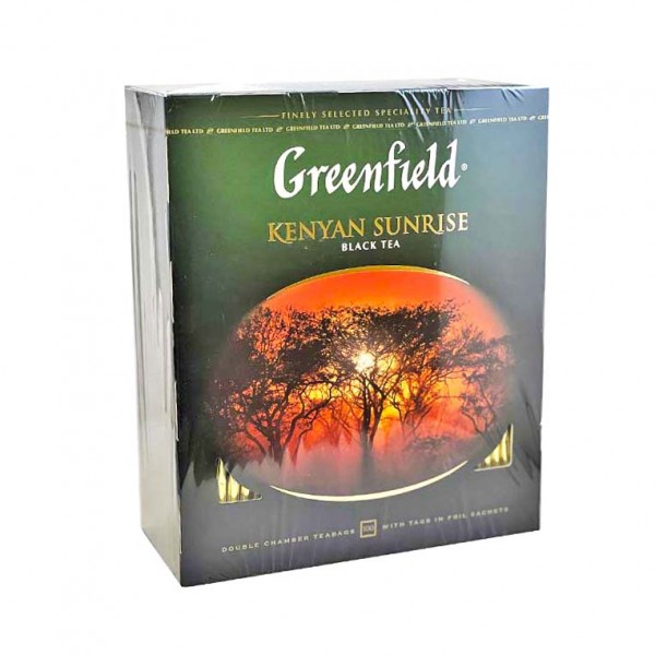 Чай Гринфилд Kenyan Sunrise 100 пакетиков