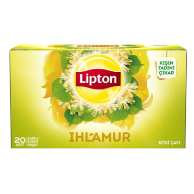 Чай Липтон Липовый (Турция) 20 пакетиков