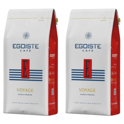 Кофе молотый Egoiste Voyage 250 грамм 2 штуки