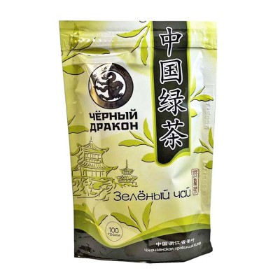 Чай Черный дракон зеленый 100 грамм